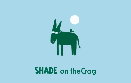Shade on theCrag Chrome extension
